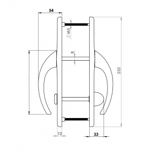 KAPI KOLU AL EGE BALKON DELUX 7016