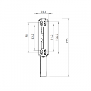 PEN.KOLU AL MILANO EKSENEL KISA DIL 7016